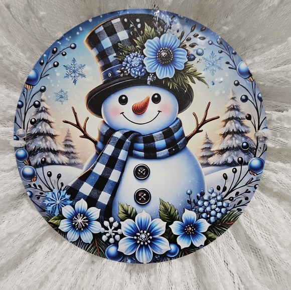Snowman wreath - Picture 3 of 3